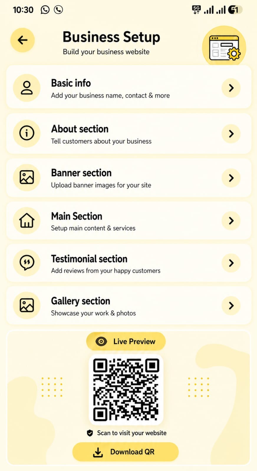 Customer image